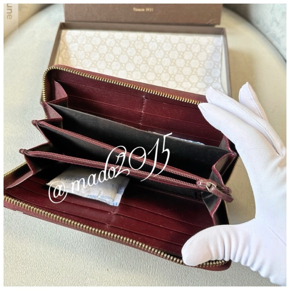 GUCCI LIMITED EDITION HEART CONTINENTAL LONG ZIPPY WALLET π― AUTHENTIC - Picture 14 of 16